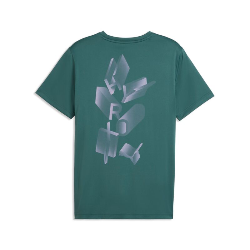 Puma M PUMA X HYROX POLY GRAPHIC TEE FITNESS-SHIRT HERREN